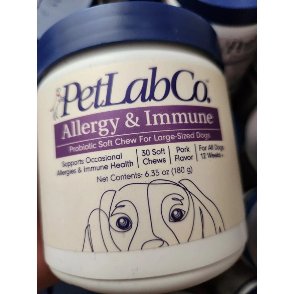 PetLabCo. ALLERGY & IMMUNE Soft Chew For LARGE Dogs -