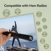 Retevis RT85 Foldable CS Tactical Ham Radio Antenna,SMA Male 136-174/400-480MHz