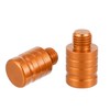 X AUTOHAUX 2pcs M10x1.25 Motorcycle Right Side Mirror Hole Plugs