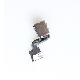 ALIXCE AC DC Power Jack Socket Cable Harness for Dell Latitude 7480 7490 E7480 E7490, P/N: DC30100Z400 08GJM9 8GJM9
