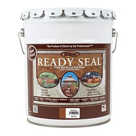 Ready Seal 520 Exterior Stain and Sealer for Wood, 5-Gallon, Redwood