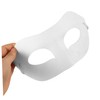 SUPVOX 10Pcs Blank DIY Paper Masks for Masquerade Carnival Birthday