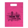 ALFAEX Die Cut “Thank you” in multiple languages plastic bags.