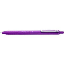 PENTEL iZee Pack of 3 Retractable Ballpoint Pens 1 mm Line 0.3 Purple