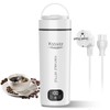 Kssvzz Travel Kettle Small 450 ml, Mini Kettle with 6