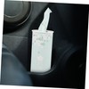 FOMIYES 3pcs Box Cute Cylinder Car Tissue Container Portable Travel