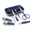 QURIPE 7pcs Manicure Set, Nail Clippers Kit, Stainless Steel Manicure