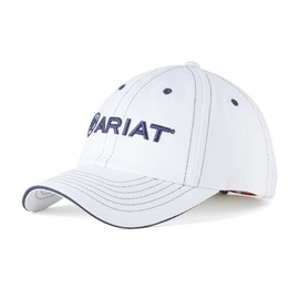 ARIAT Unisex Team Ii Cap White_Navy Size One Size