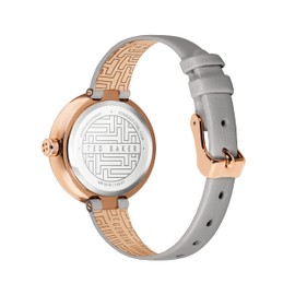 Ted Baker Casual Watch BKPLEF1109I, Rose Gold/Grey, Strap.
