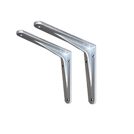 Sunload Aluminium Heavy Duty Console - Grey - Pack of 2 (250mm x 200mm)