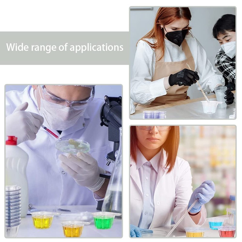 200 Pcs 40 ML Plastic Disposable Urine Collection Cups Plastic