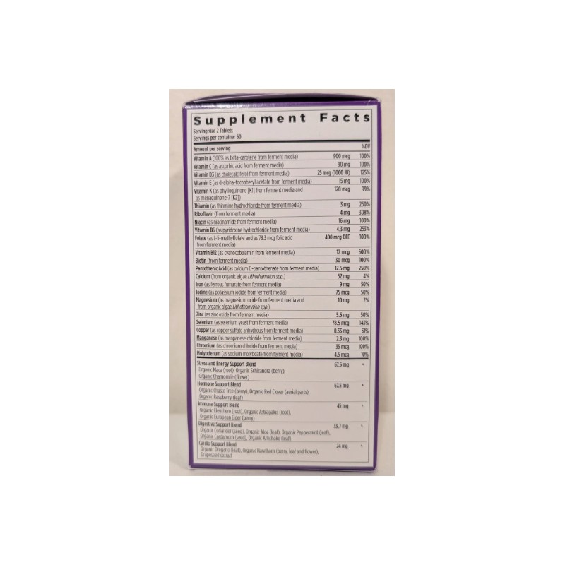 New Chapter Women's Advanced Multivitamin - 120 Tablets - EXP