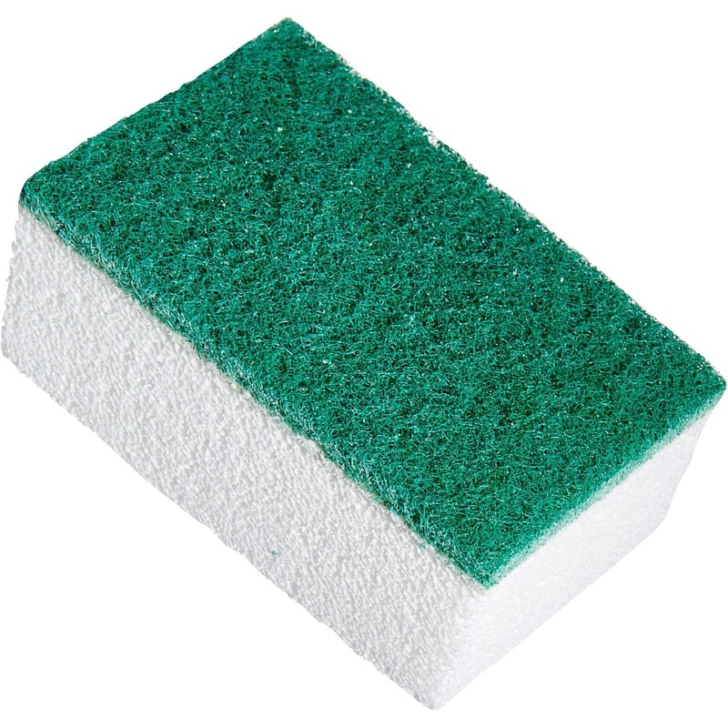 Compac Home Magic-Stone Kitchen Cleaner Scrub - 2-Sided Scouring Brick/Sponge,