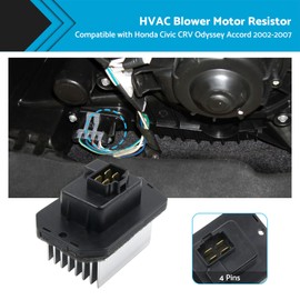 MAX COOL Blower Motor Heater Fan Resistor Suitable for Honda Civic CRV Odyssey Accord 2002-2007