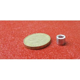 Basic Aluminum Spacer, NO. 8 Screw, 5/16" OD x .166" ID x 1/4" Length, 10 pcs