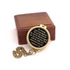Be Strong And Courageous, Joshua 1:9, Solid Brass Directional Engraved
