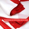 Canada Flag 2Pack 3x5 ft, Canadian Flag 100% Polyester Lightweight,