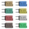 Nerites Mini Blade Fuses 5A-30A Resettable Assortment Kit for Automotive