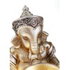 TEMPELWELT® Decorative Figure Ganesh with Tea Light Holder 11 cm,