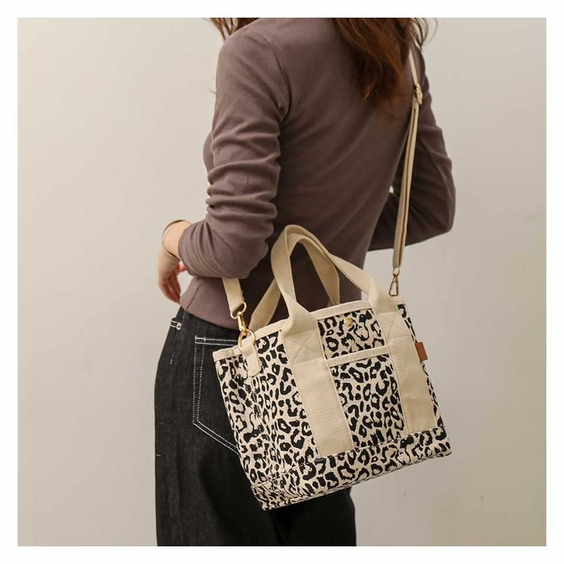 ALTROSE Tote Bag, Shoulder, Women's, with Compartments, Storage, Canvas, Large