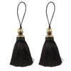HedongHexi 2 Pack Tassel Key Tassel with Loops, Handmade Tassel