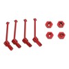Front Rear Drive Shaft Aluminum Alloy Driveshaft CVD for Traxxas