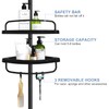 HAA Strong Shower Storage Caddy,SturdyTension Corner Pole Caddy,Commercial Grade Rustproof