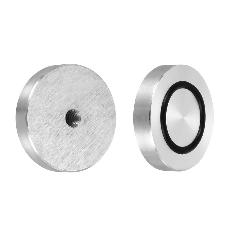 uxcell M8 Thread 45mm / 1.8" Dia 8mm Thick Aluminum