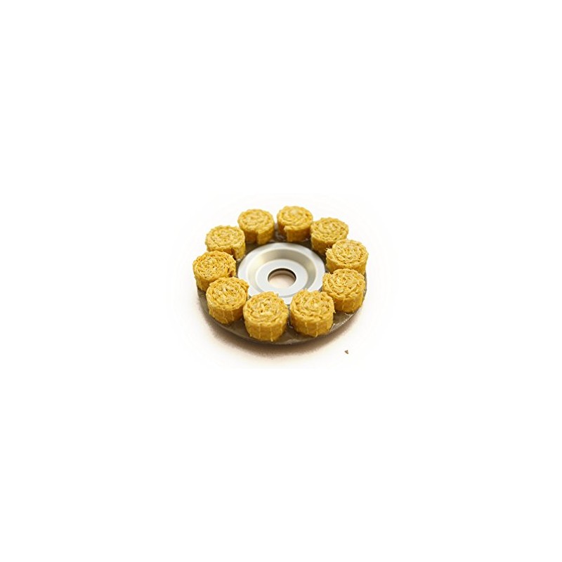 エスコ(Esco) φ100mm サイザルバフセット(ｵﾌｾｯﾄ型) EA818-11