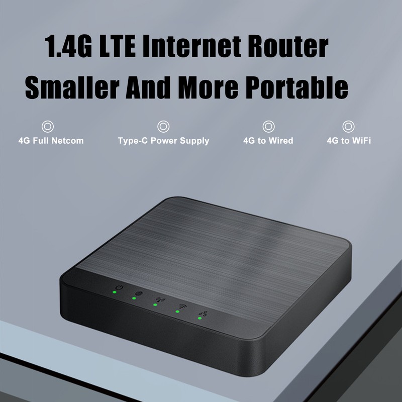 4G LTE Wireless Router with SIM Card Slot 300Mbps Support