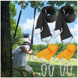 Tree Swinging Belt, Swing Suspension Kit,Tree Swing Straps，(Adjustable) Tree Swinging Belt, Outdoor Tree Swing Strap - Can Hold Up To 2000 Pounds And Is Compatible With Various Suspension Devices