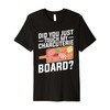Charcuterie Artist Board with Cover Lid Cheese Board Premium T-Shirt