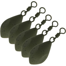10 x Carp Fishing Tri Bomb Style Weights 1.5oz 2oz 2.5oz 3oz 3.5oz (1.25oz)
