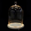 Beaupretty Romantic Couple Hand Ornament with Glowing Glass Dome Cover