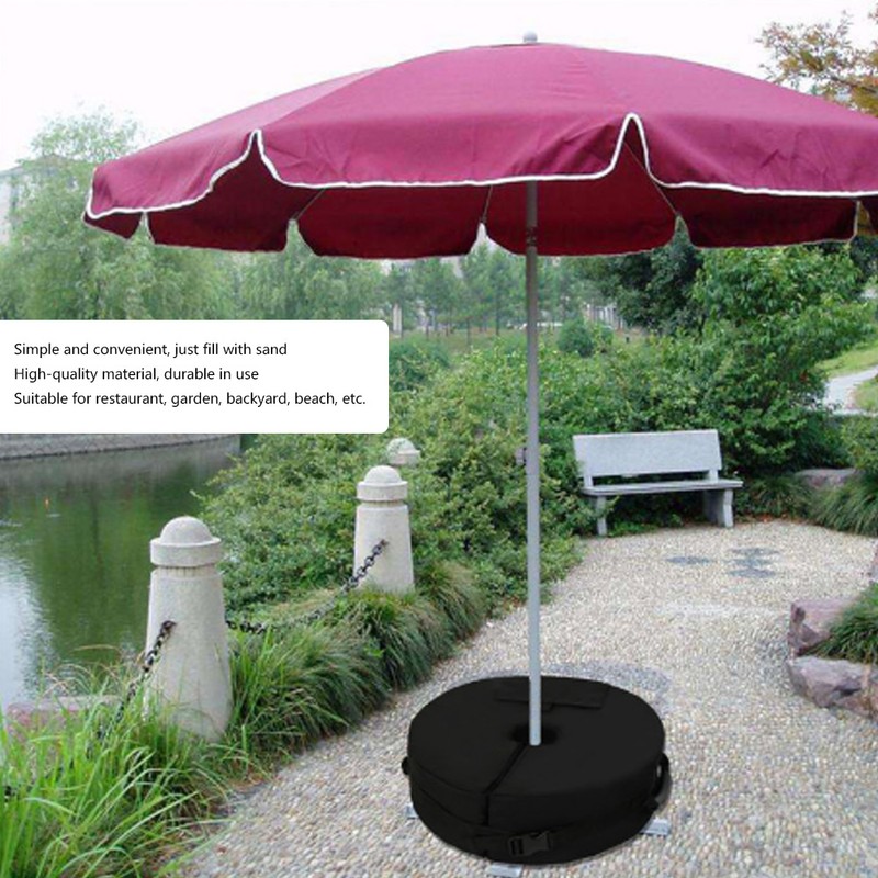 46cm Portable Outdoor Beach Sun Umbrella Base Weight Bag Supporting