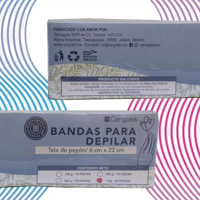 Miel Depiladora Piel Sensible Cargolet 1 K Bandas De Regalo
