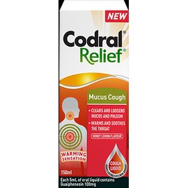 CODRAL Relief Mucus Cough Warming Sensation 150mL
