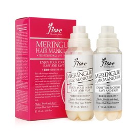 Flove Meringue Color Treatment Hair Coating Transparent Hair Manicure Hair Nutrient 2pcs / 플로베 머랭 컬러트리트먼트  헤어코팅제 투명헤어매니큐어 모발영양제 2개