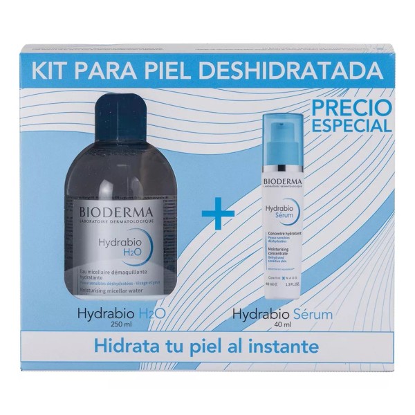 Bioderma Kit Hydrabio Para Piel Deshidratada H2o + Serum