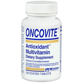 Oncovite Antioxidant Multivitamin Coated Tablets - 100 ct, Pack of 3