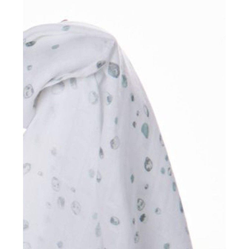 Little Bamboo Muslin Squares 8 Pack, 60 x 60cm, Whisper