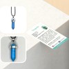 VIE VIE Double Point Pencil Pendant, Black String (Turquoise)