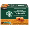 Starbucks Flavored Coffee K-Cup Pods, Caramel Flavored Coffee, Made without
