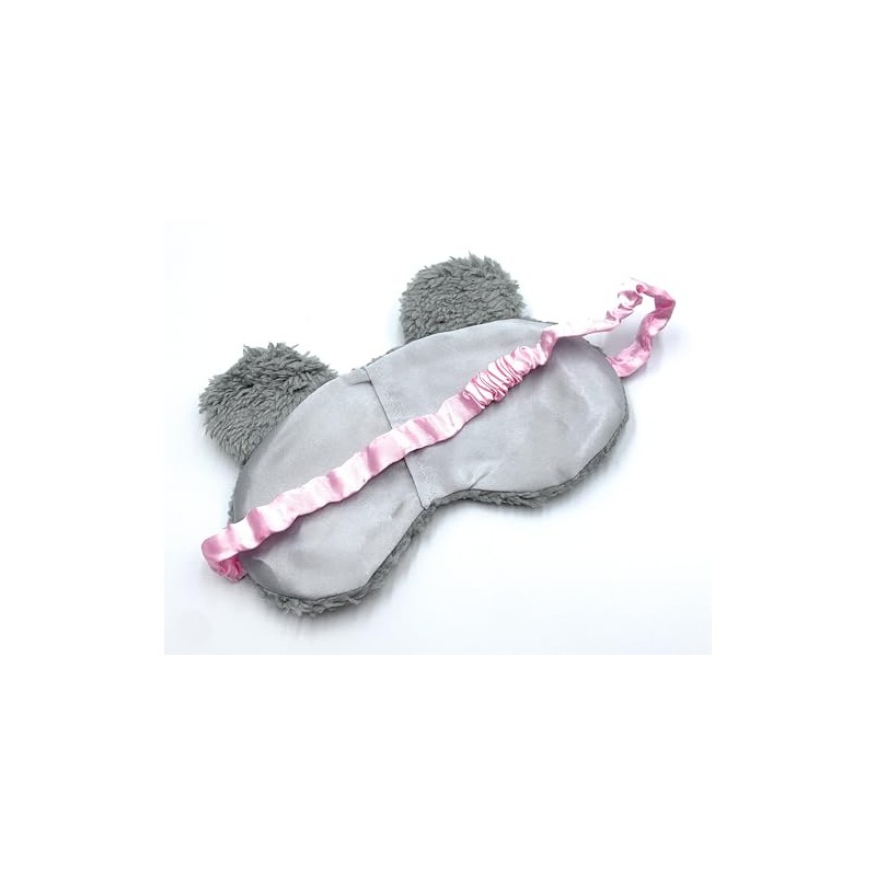 Cute Animal Eye Masks, Soft Plush Fluffy Sleeping Eye Cover,