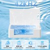 lunakind Ultrasonic Jewelry Cleaner Eyeglass Cleaner with 450ml Capacity: Pod