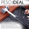 Eco R Martillo Ablandador Carne Mazo Acero Inoxidable Utensilios