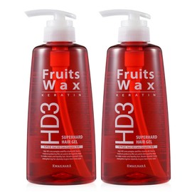 Fruits Wax Super Hard Hair Gel 500ml 2 x Strong setting power / 후르츠왁스 슈퍼하드 헤어젤 500ml 2개  강력한 세팅력