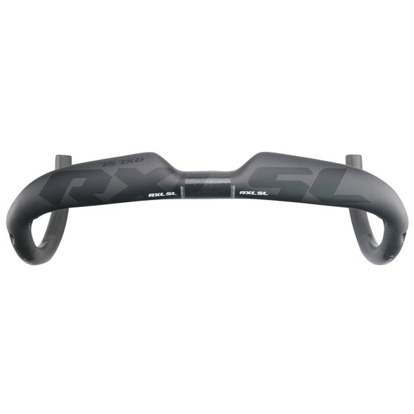 RXL SL Road Bike Carbon Handlebar, Diameter 1.3 inches (31.8 mm), Width 15.7/16.5/17.3 inches (400/420/440 mm) Drop Handle Bars, Carbon, Aero, UD Polished, UD Frosted