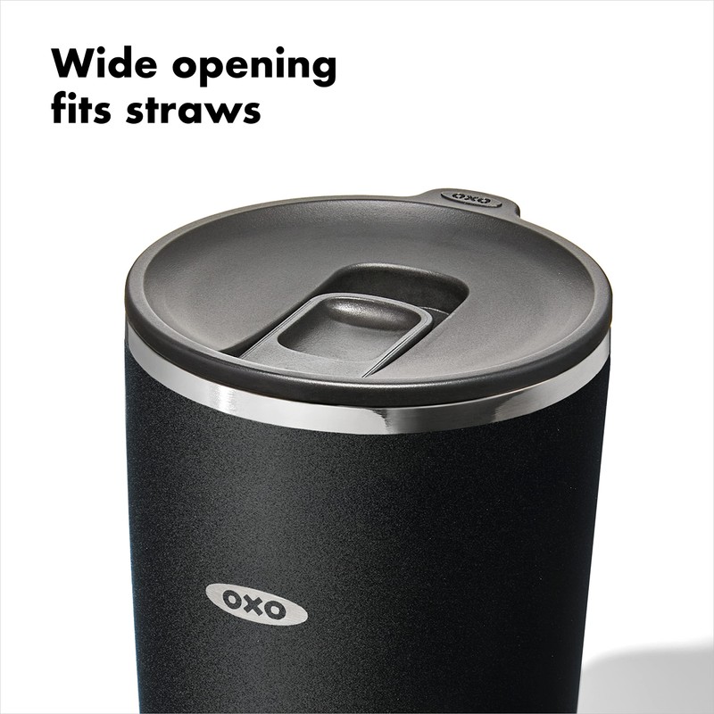 OXO Strive 16oz Insulated Tumbler with Sliding Lid - Onyx