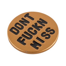 Laroal Adult Humor Novelty Golf Ball Markers - Funny Words Unique Golf Gag Gifts for Men or Women Golfer-Course Accessories